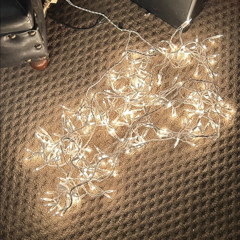 String Lights with Clear Bulbs - 13 ft - 300 ct
